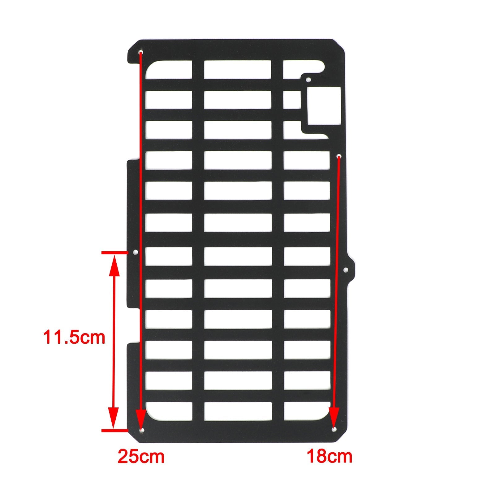 Motorcycal Radiator Guard Protector Radiator Cover Black For Honda Crf300L 21-22