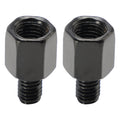 Universal Fit Motorcycle Scooter Mirror Adaptors 10mm Standard to 8mm Standard