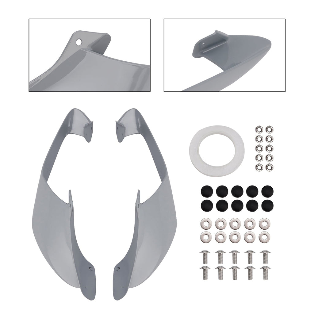 2021-2024 Yamaha YZF R1 R1M Front Side Winglets Wings Spoiler Fairing