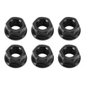 Rear Sprocket Nut Kit M10x1.5mm Black For Aprilia RSV RSV4 1000R Factory 04-16
