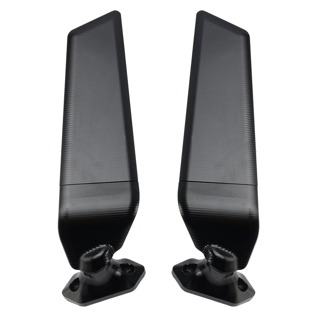 CNC ALU Rearview Winglet Mirrors For Kawasaki ZX636 ZX-6R ZX6R ZX-4RR 2013-2024