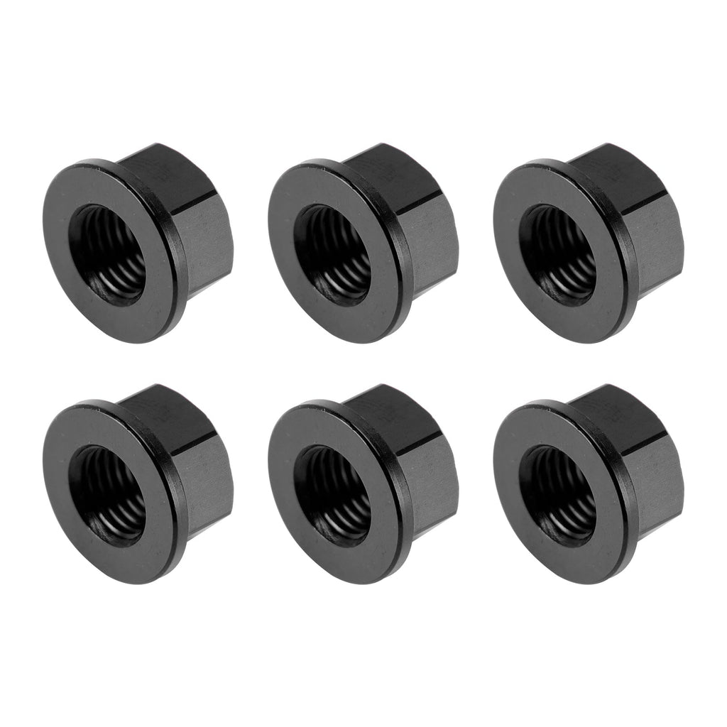 Sprocket Nut Kit M10x1.25 Black For Honda CBR600RR 2003-2012 CBR1000RR 2004-2024