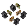 4x Saddlebag Lock Mounting Bolts Theft Deterrent Fastener Kit For Touring 93-18
