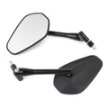 Pair M10 Rearview Mirror for Motorcycle Custom Cruiser Cafe Racer UNIVERSAL