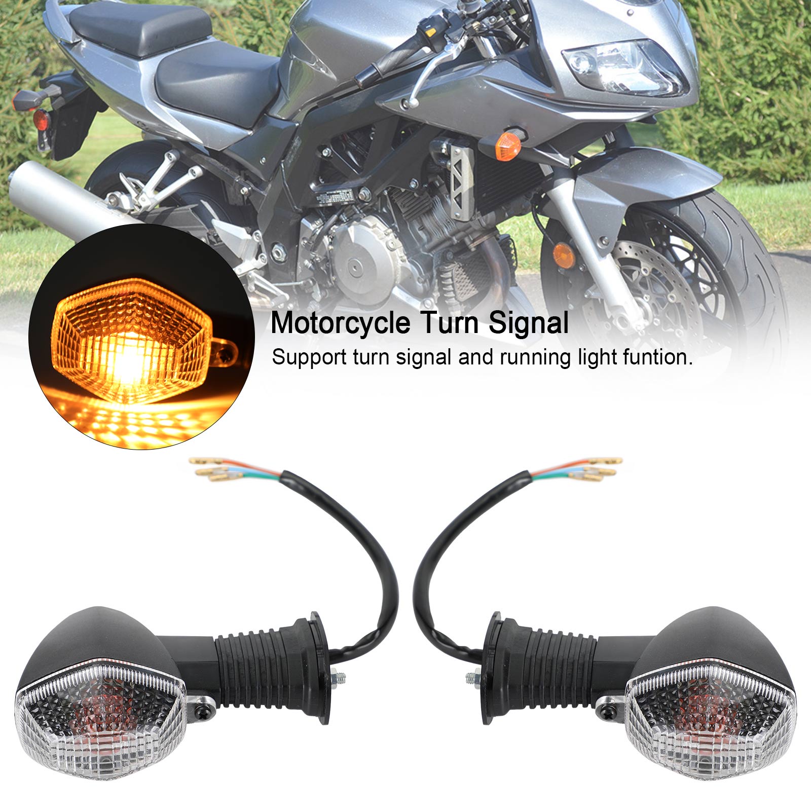 Turn Signal Blinker Indicator Lights for Suzuki DL650 DL1000 V-Strom DL