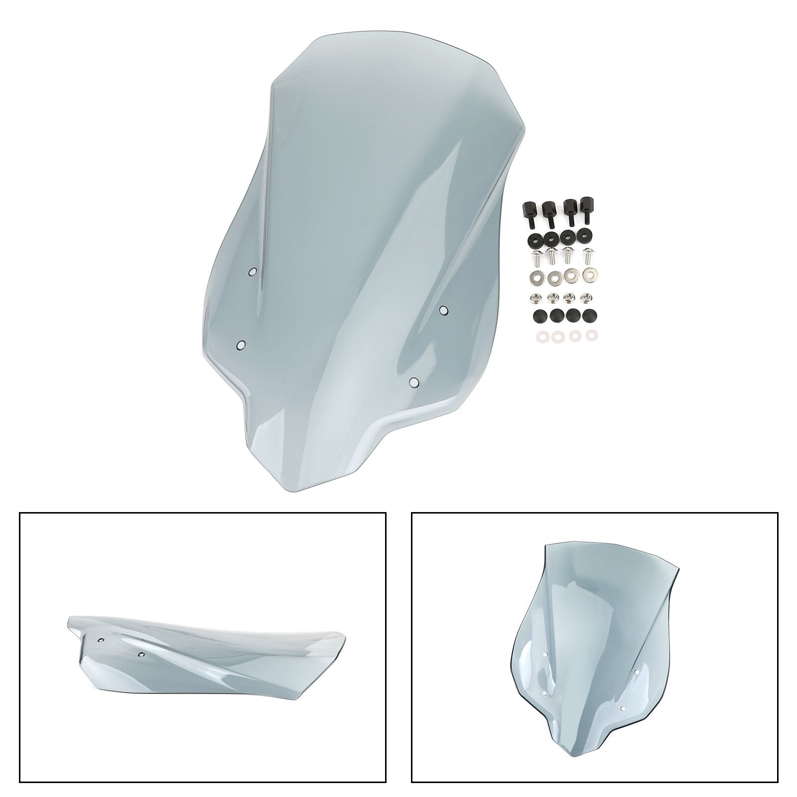 ABS Plastic Motorcycle Windshield Windscreen for Honda CB500X 2016-2023
