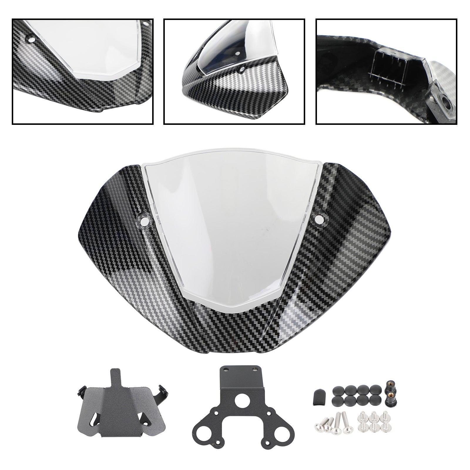 2021-2022 DUCATI Monster 937 / 950 Windshield WindScreen Carbon