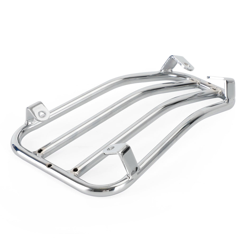 CHROME FLOOR BOARD LUGGAGE CARRY SUPPORT RACK FOR VESPA PRIMAVERA SPRINT 125 150