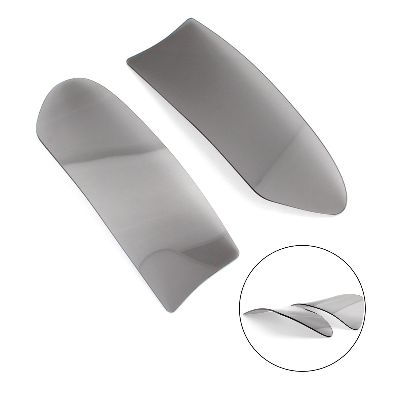 Front Headlight Lens Guard Protector Lens Fit For Honda Cbr 600 Rr 13-18 Smoke