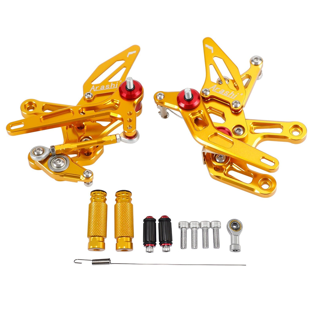 2021-2023 Kawasaki Ninja ZX-10R ZX1000 ABS CNC Aluminum Rearsets Footpegs