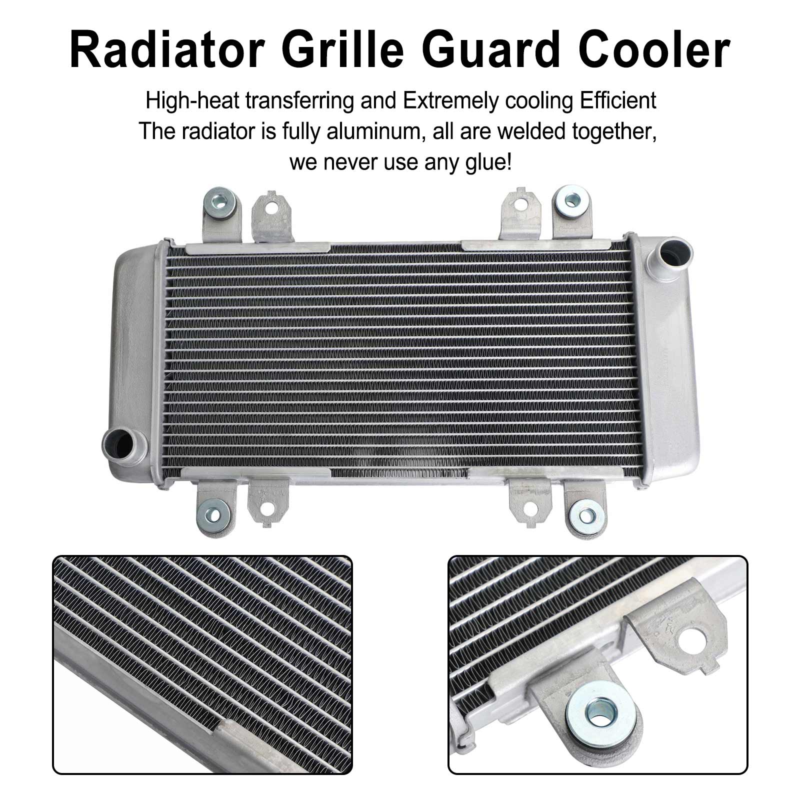 Radiator Guard Cooler Cooling For KAWASAKI NINJA 300 EX300 EX 300 2013-2017