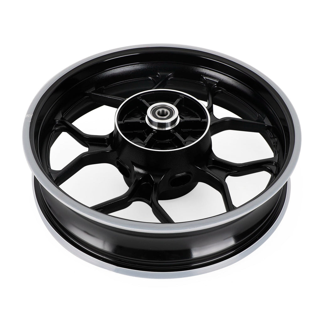 Front + Rear Wheel Rims For Yamaha YZF R3 YZF-R3 RH07 RH12 2015 - 2022 Black