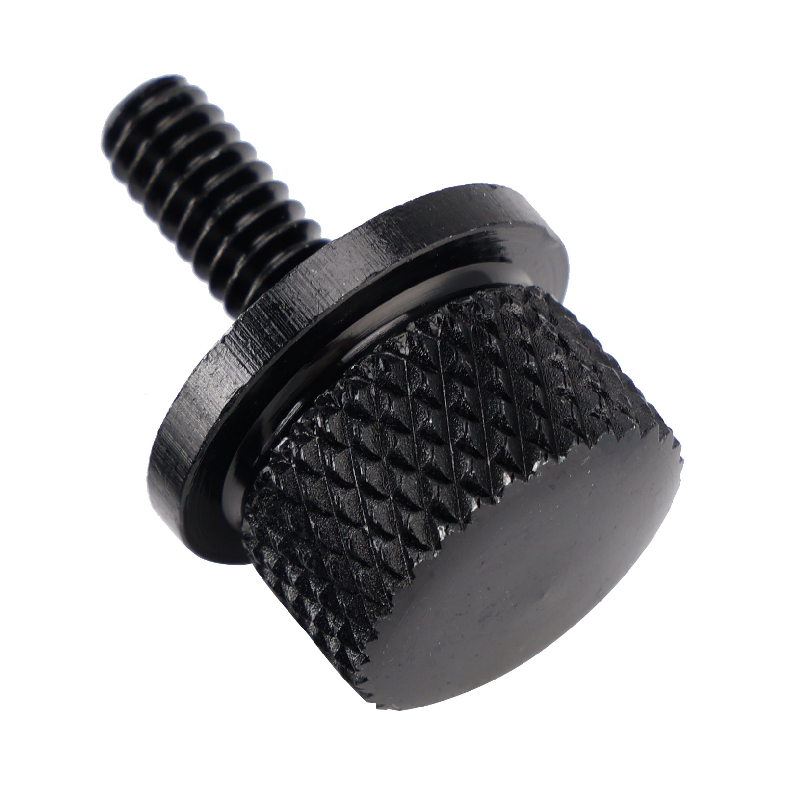 1/4"-20 Black Seat Bolt Screw Plate Release Kit For Touring Softail Dyna 96-23