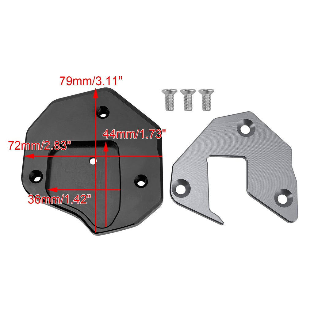 2008-2020 Suzuki GSXR1300R Kickstand Enlarge Plate Pad