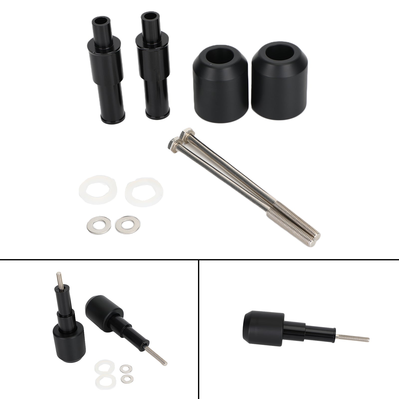 Crash Bobbins Protector Sliders Aluminum Fit For Honda Rebel Cmx500 Cm500 17-21