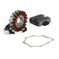 Yamaha YZF R6 YZF-R6 R6S 2003-2005 Magneto Stator+Voltage Rectifier+Gasket