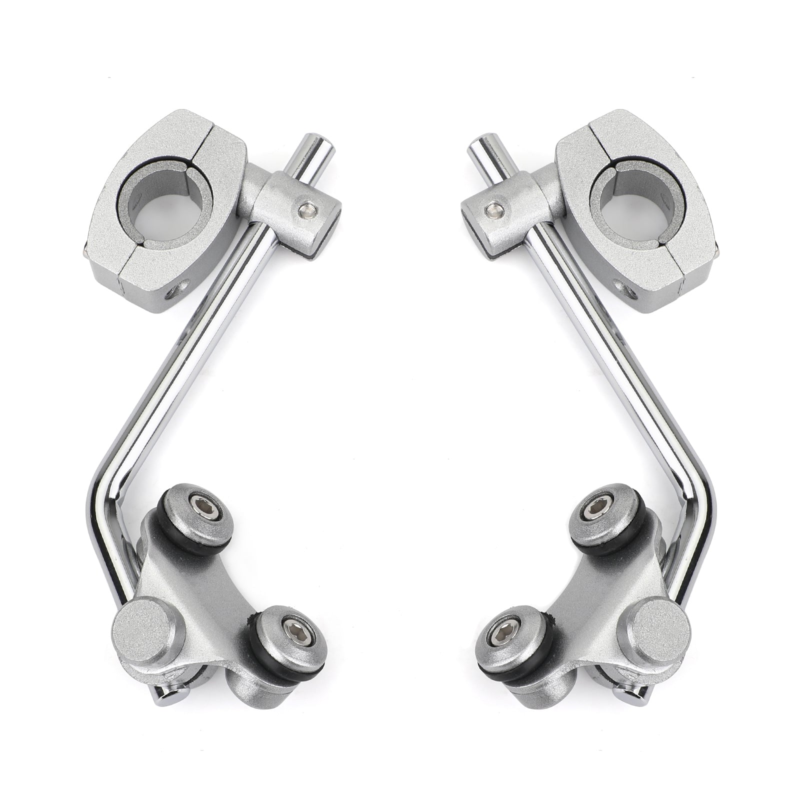 Universal Motorcycle 7/8'' 22mm Standard Handlebar Windshield Bracket Mount Clamp