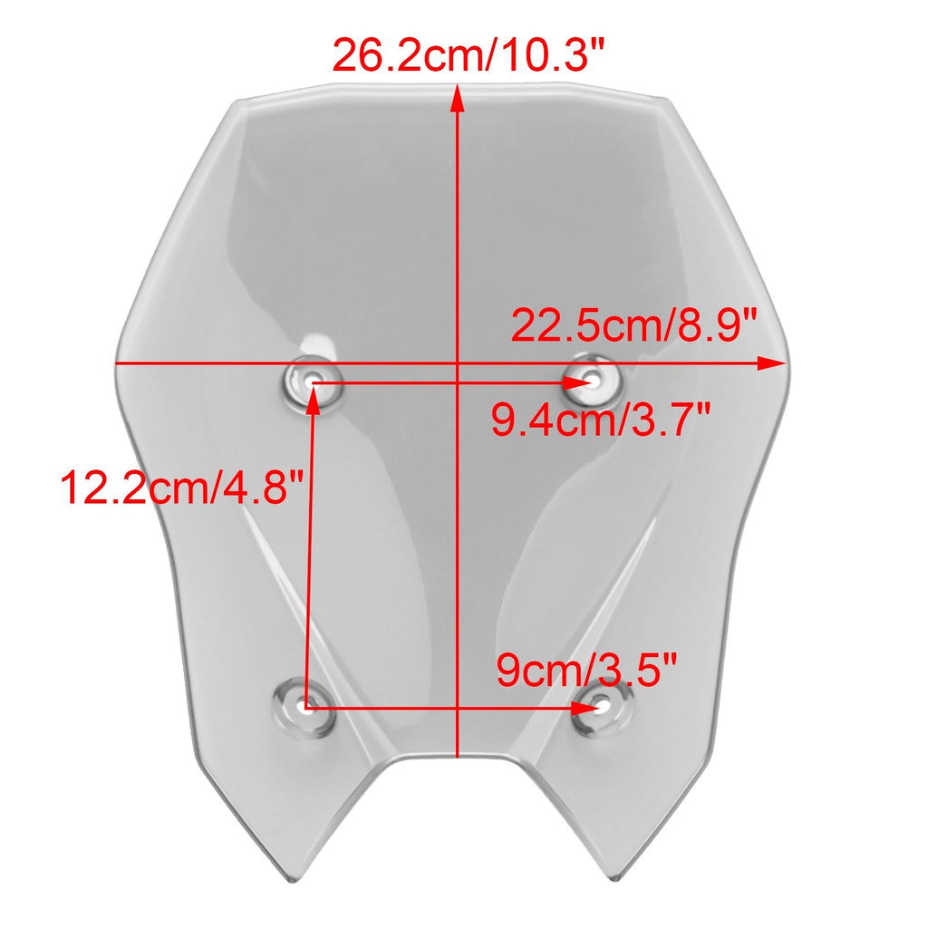 Windshield Windscreen for KAWASAKI Z900 Z 900 2025-2026