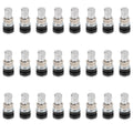 24pcs TR-161 Bolt In Tyre Valve Tire Metal Tubeless Clamp Snap-in Wheel Rim