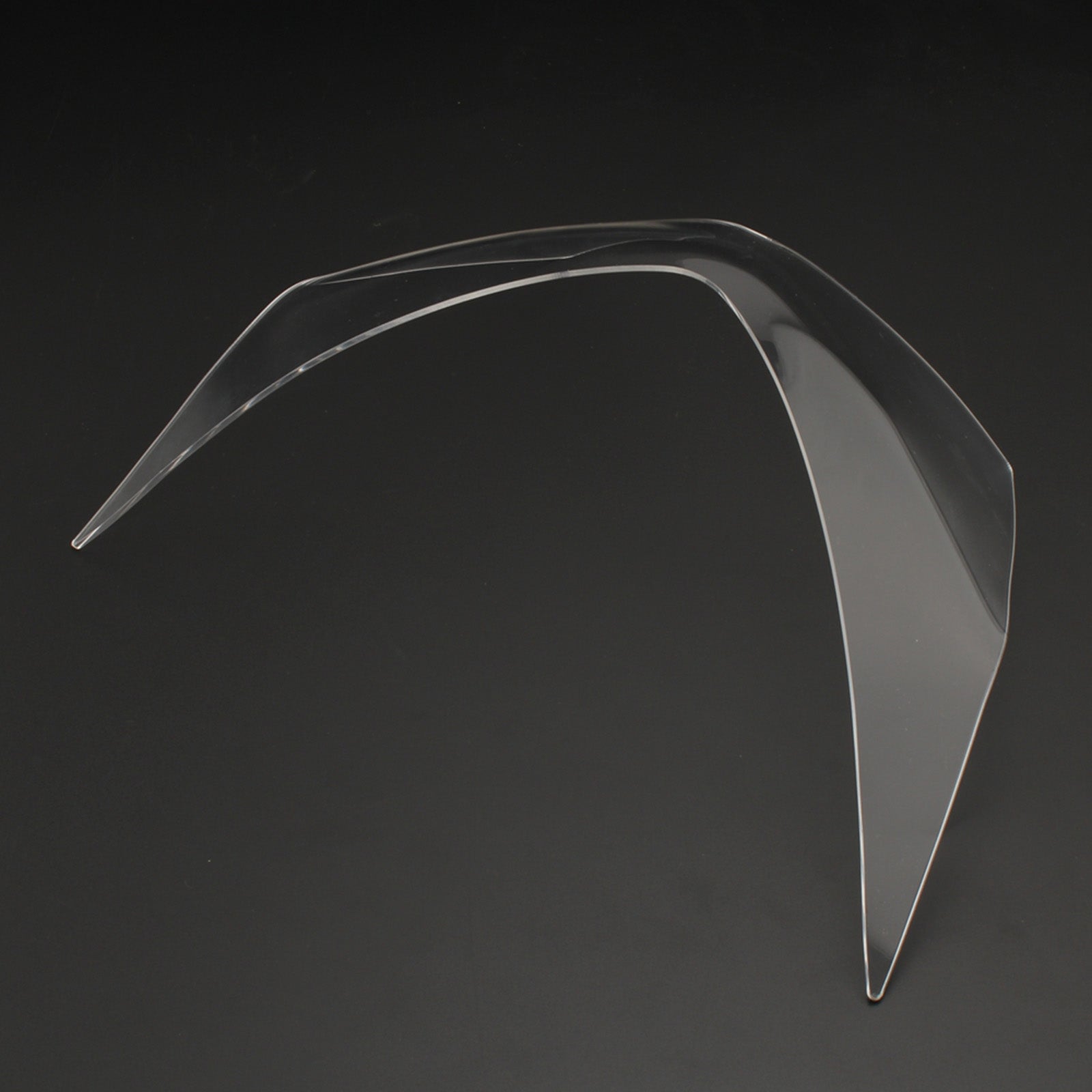 Front Headlight Lens Guard Protector Fit For Kawasaki Z250 Z300 Z800 13-16 Smoke
