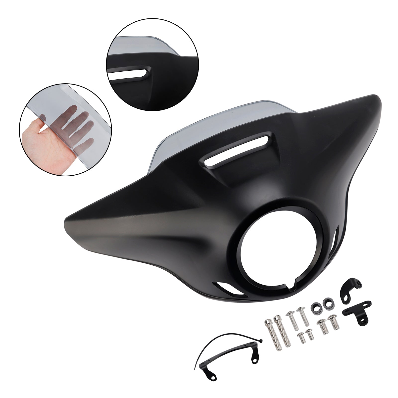 2021-2024 HONDA CM300 CM500 Windshield WindScreen Headlight Fairing