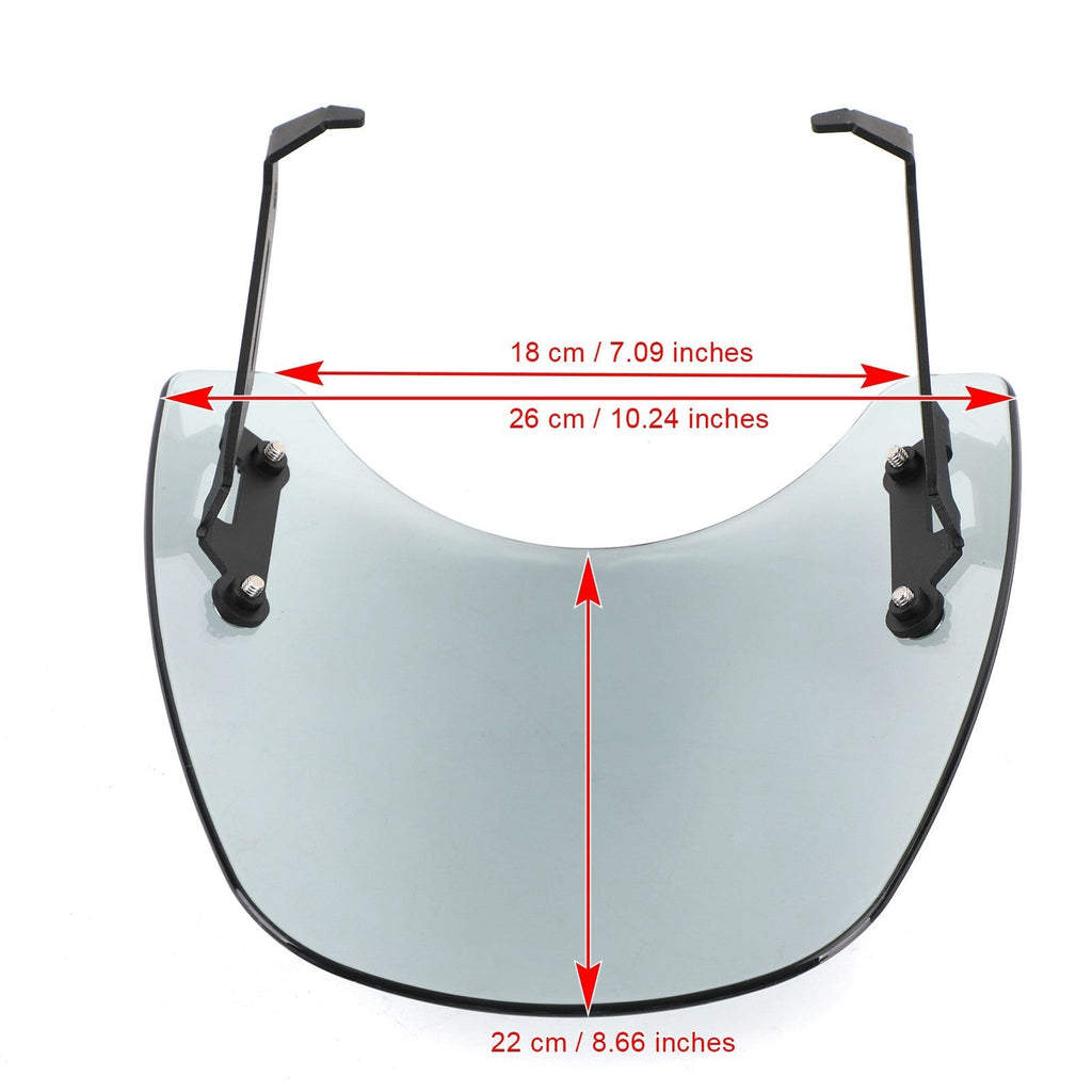 Motorcycle Windshield for Triumph SCRAMBLER 1200 2019-2021