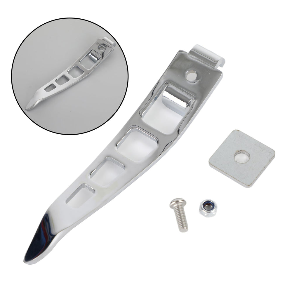 Motorcycle Stand Kickstand Extension Chrome Fit For Harley Dyna Glide 93-17