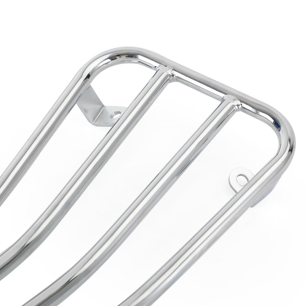 CHROME FLOOR BOARD LUGGAGE CARRY SUPPORT RACK FOR VESPA PRIMAVERA SPRINT 125 150