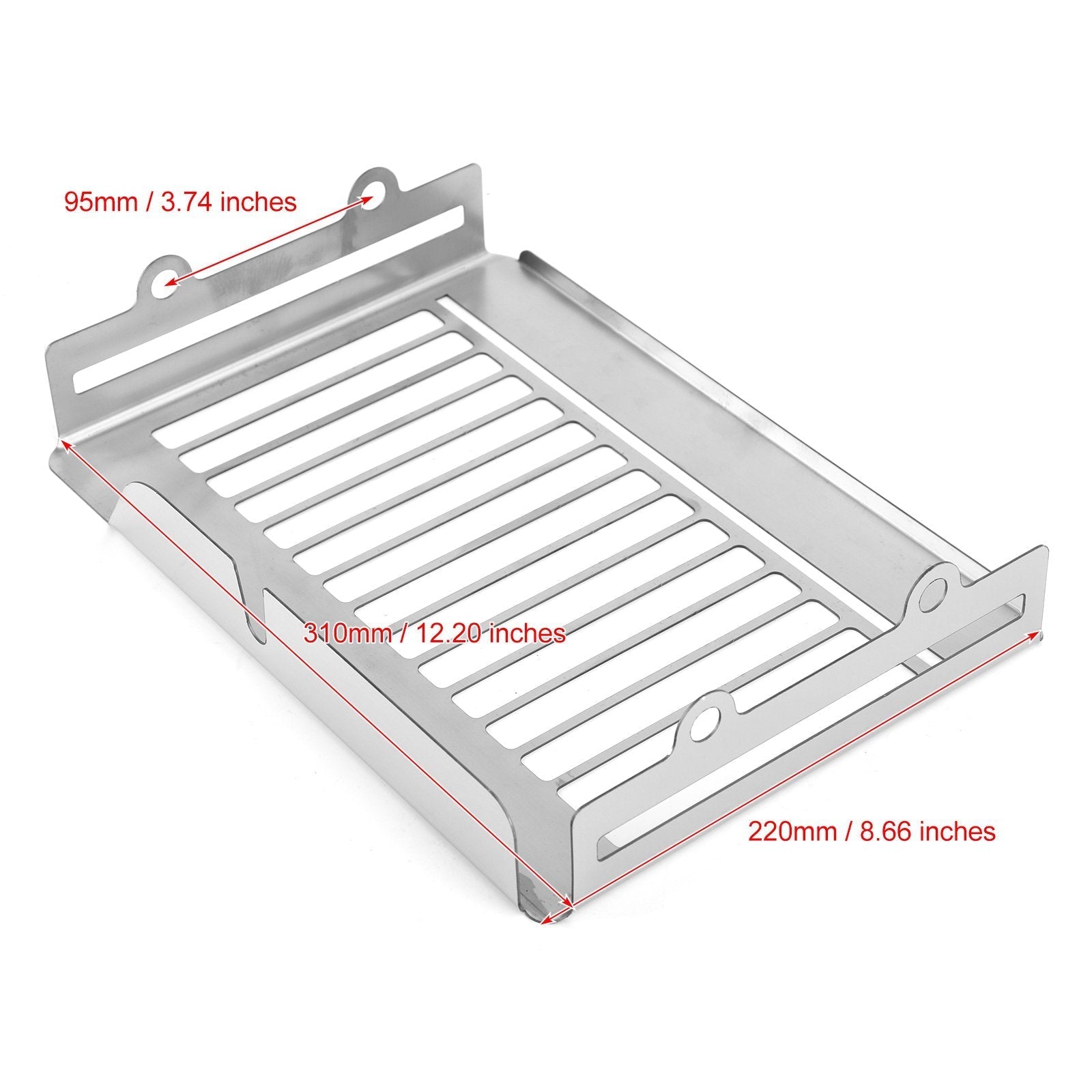 RADIATOR GUARD PROTECTOR COVER SILVER Fit for Honda REBEL CMX300 CMX500 17-2020