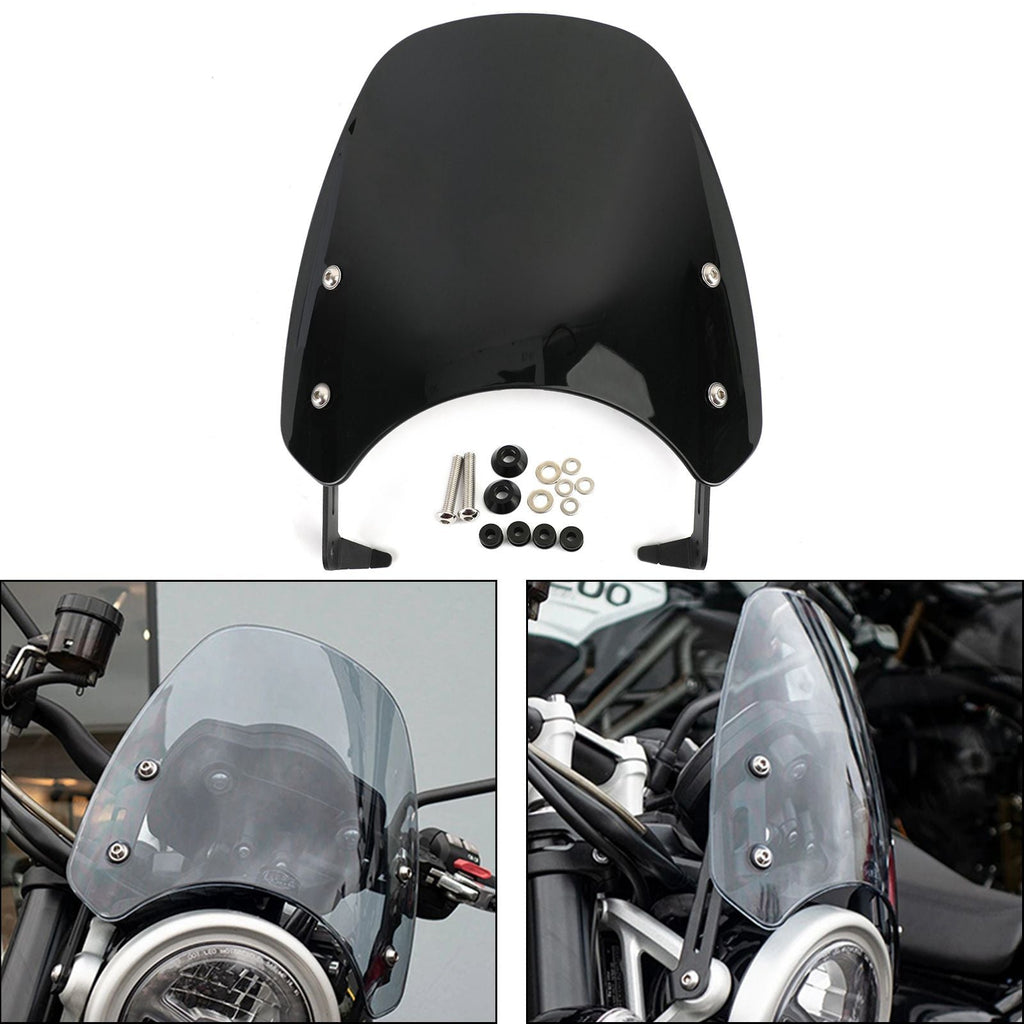 Motorcycle Windshield for Triumph SCRAMBLER 1200 2019-2021