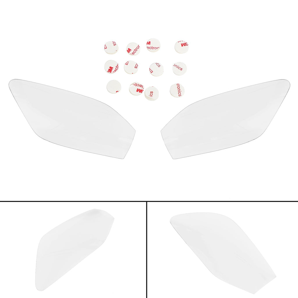 Front Headlight Lens Protection Cover Fit For Yamaha Yzf-R6 Yzf R6 98-02 Blue