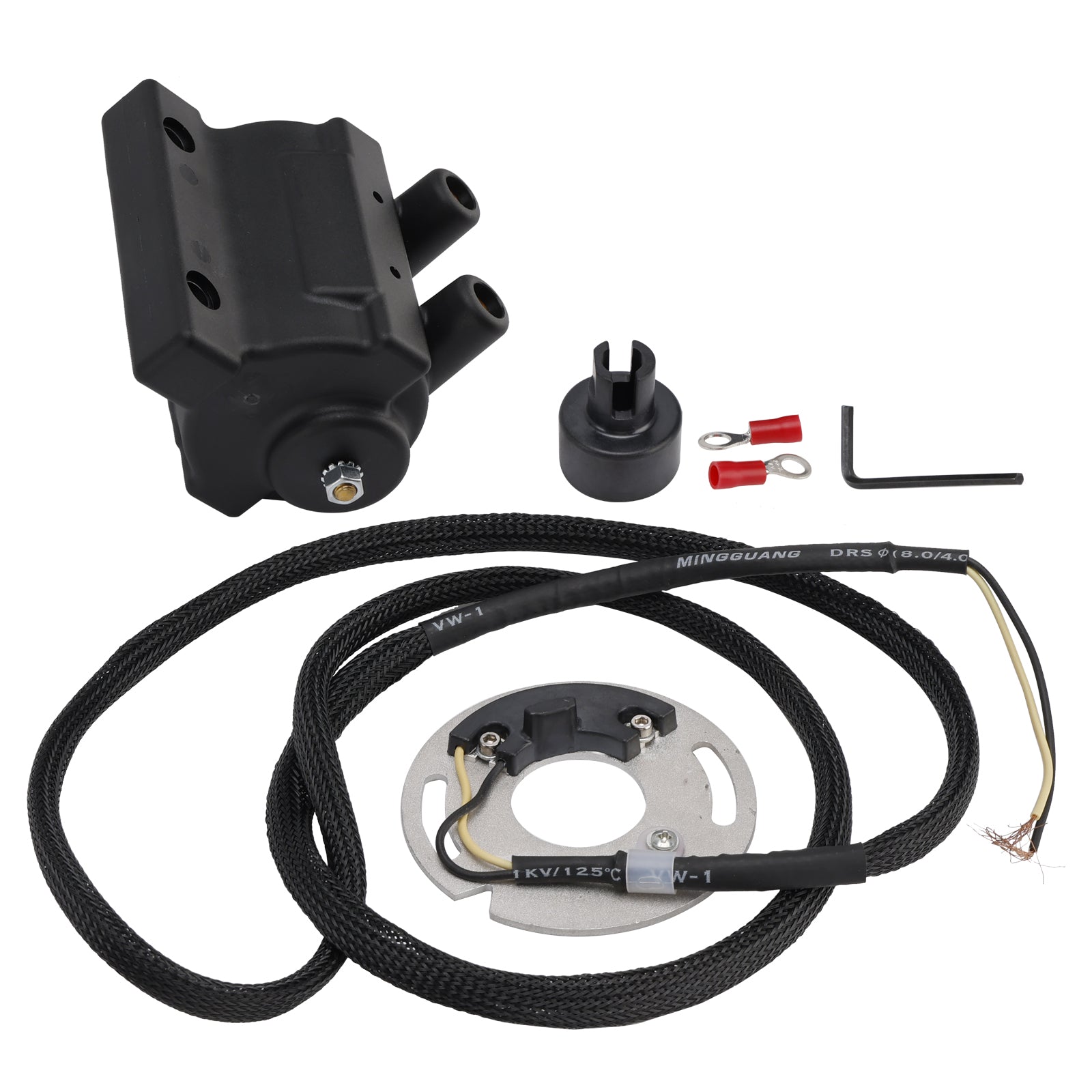 1990-1999 FLSTF Softail Fat Boy Complete Ignition Kit - Dual Fire 21-7561