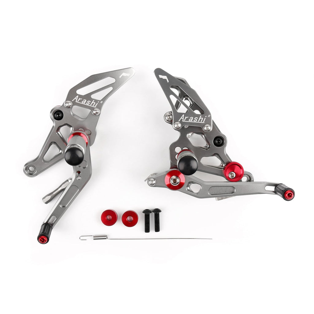 Adjustable Rearsets Footrest Foot Pegs Rear Set For Yamaha MT-07 FZ-07 MT07