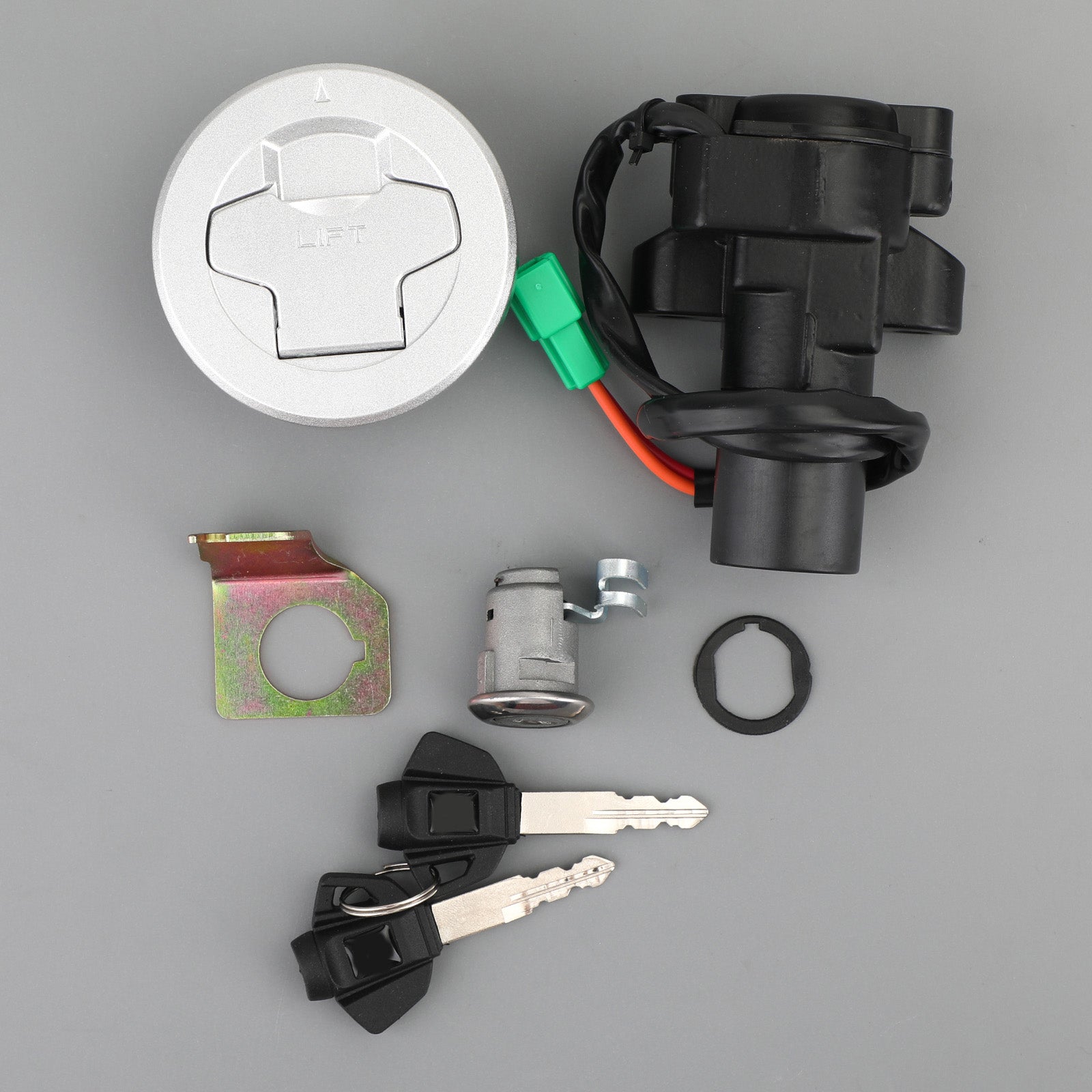 Ignition Switch Fuel Gas Cap Lock Set Fit for Suzuki GSX150 GIXXER155 2016-2018