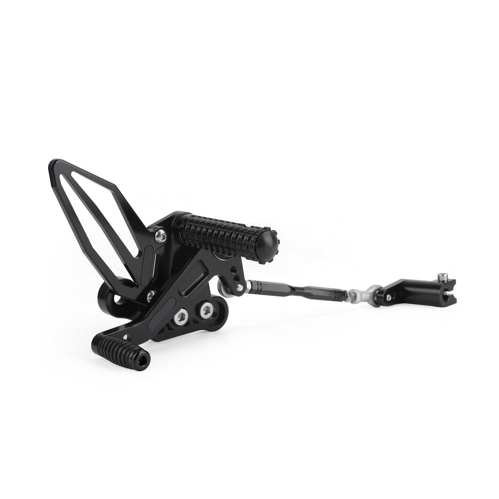 Rearsets Adjustable Foot Pegs Rest Fit for Kawasaki Ninja 250/400 2018-2022