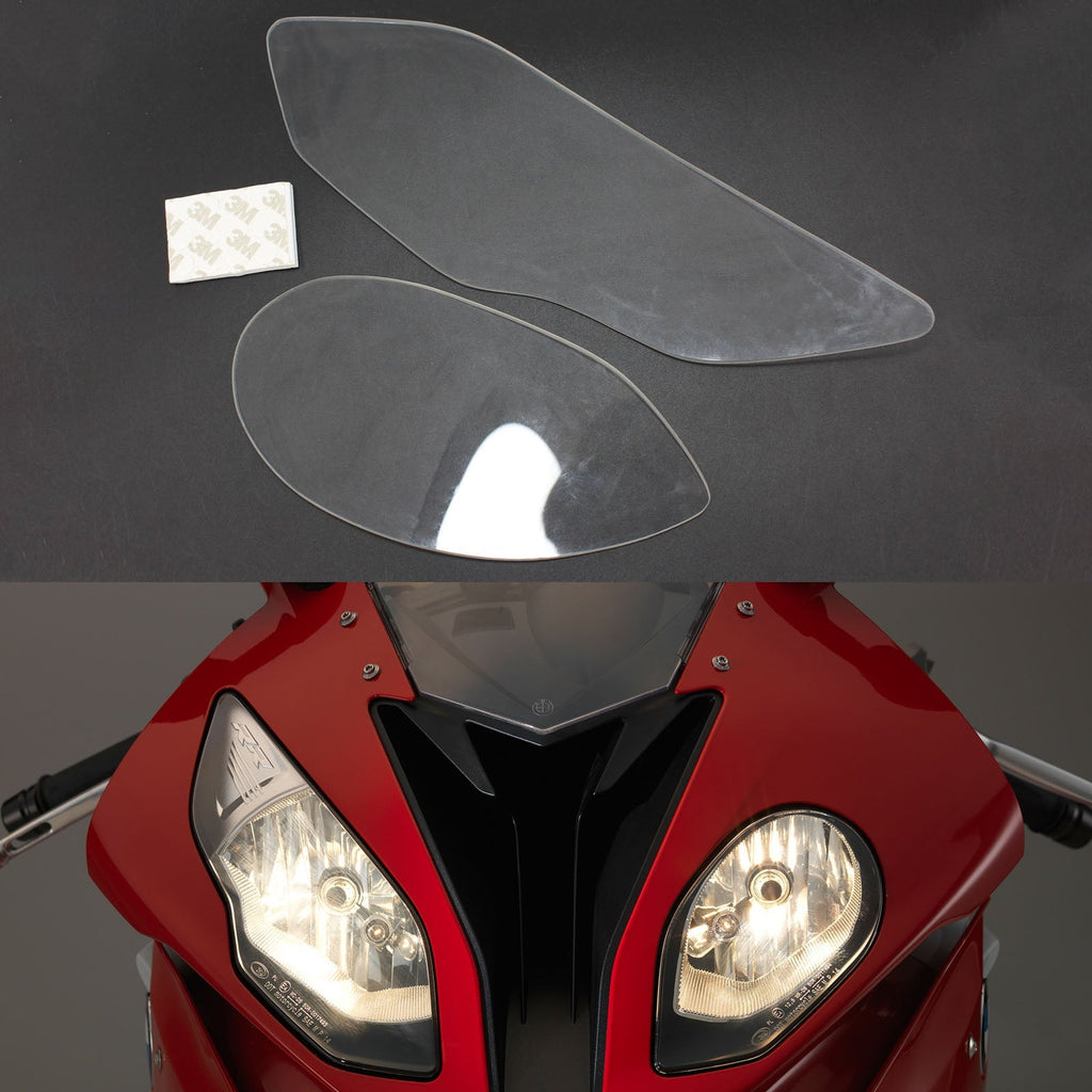 Front Lamp Lens Headlight Lens Protection Fit For Bmw S1000Rr 2015-2018 Smoke