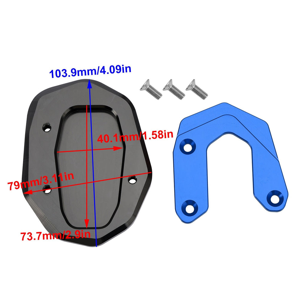 Kickstand Enlarge Plate Pad fit for Ducati Scrambler 800 2015-2019