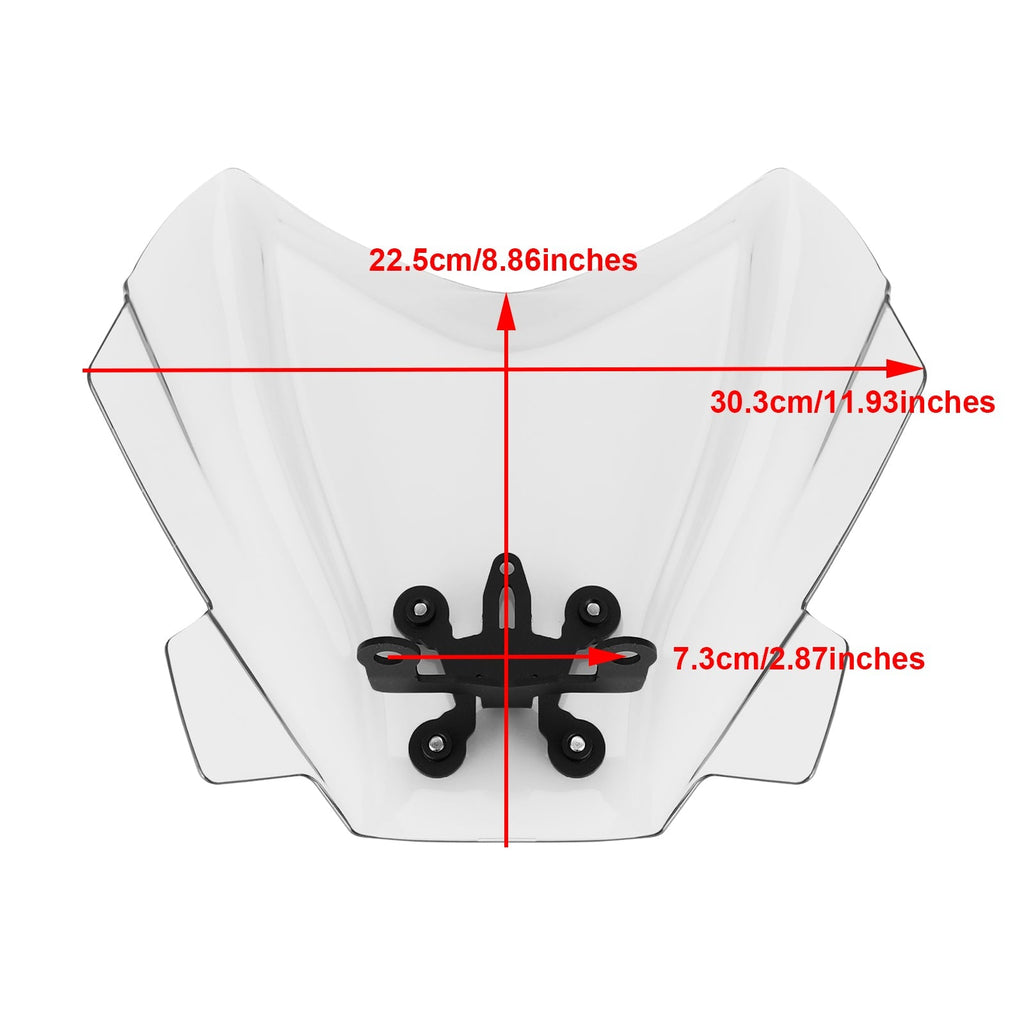 2019-2021 ABS Benelli 502 C Motorcycle Windshield WindScreen