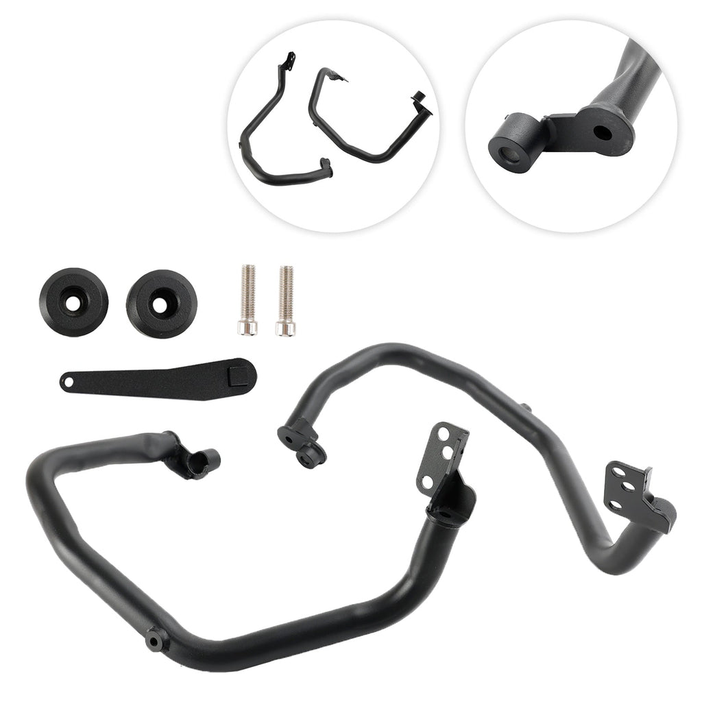 Engine Guard Crash Bar Frame Protector Bumper Black For Tr Rocket 3 Gt 2020-2025