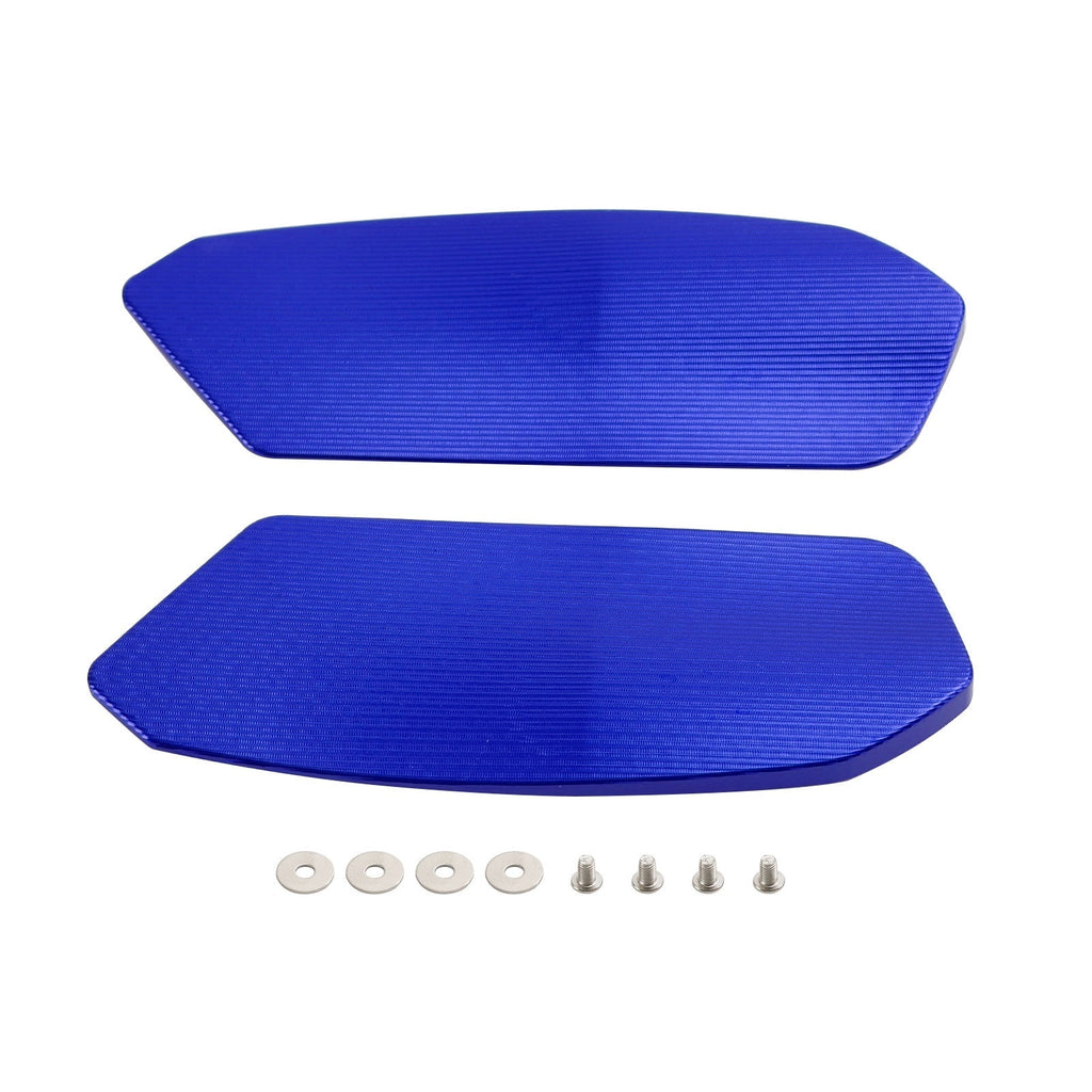 CNC mirror delete blanking block off plates fits Suzuki GSX-R 1000 2017-2024