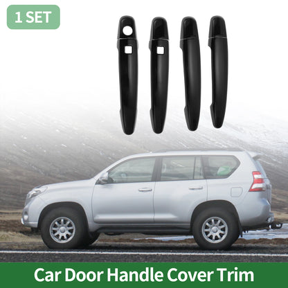 Door Handle Cover Trim for Toyota Highlander (2008–2013) Black