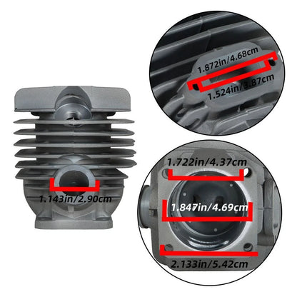 48mm Cylinder Piston Kit for MS340 034AV 034 MS360 036 PRO (1125 020 1213)