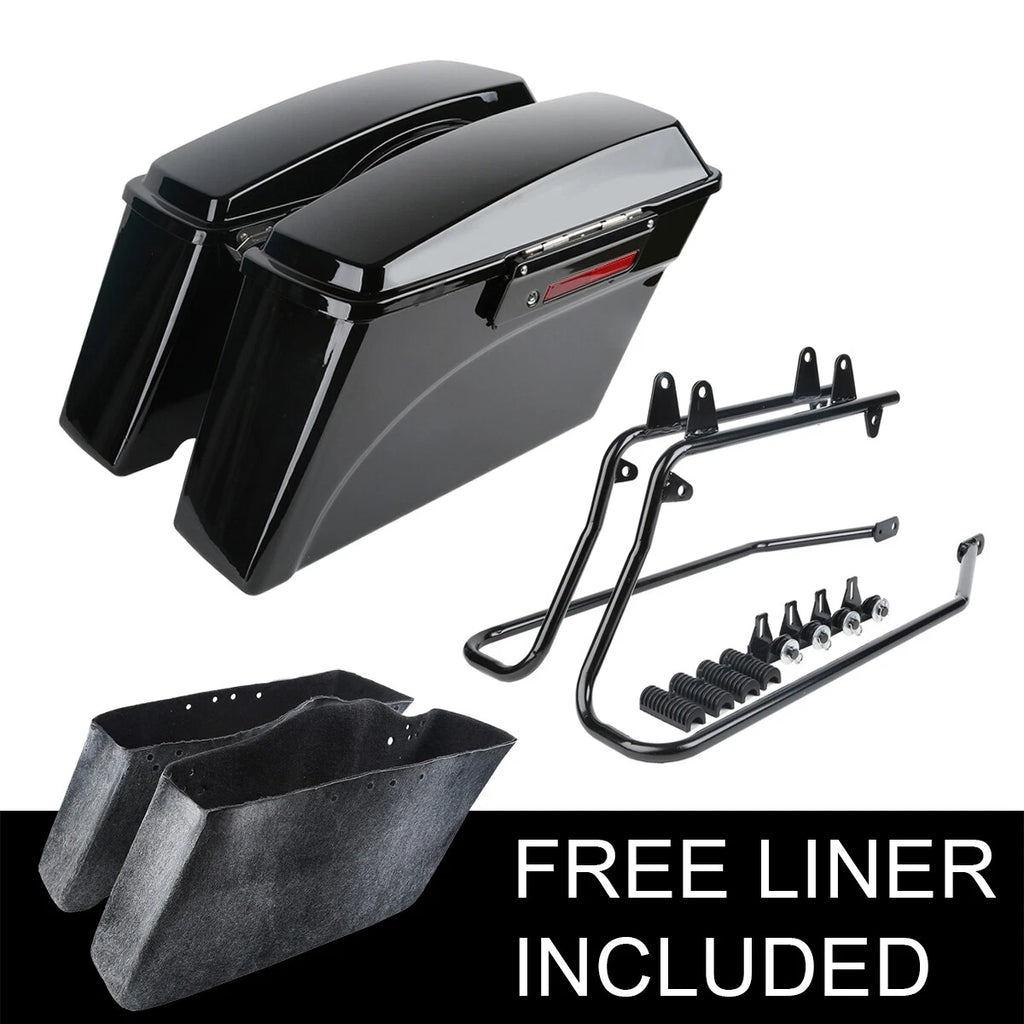 Saddlebag Conversion Brackets for Harley Heritage Softail (1986–2017)