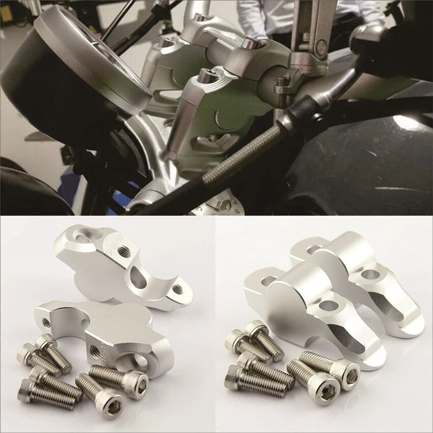 Handlebar Risers Mount Clamp for BMW R Nine T (2014–2016)