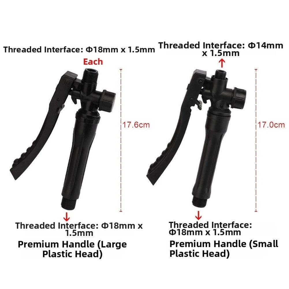 Power Sprayer Handle with Standard Threaded Copper Fitting Replacement Part