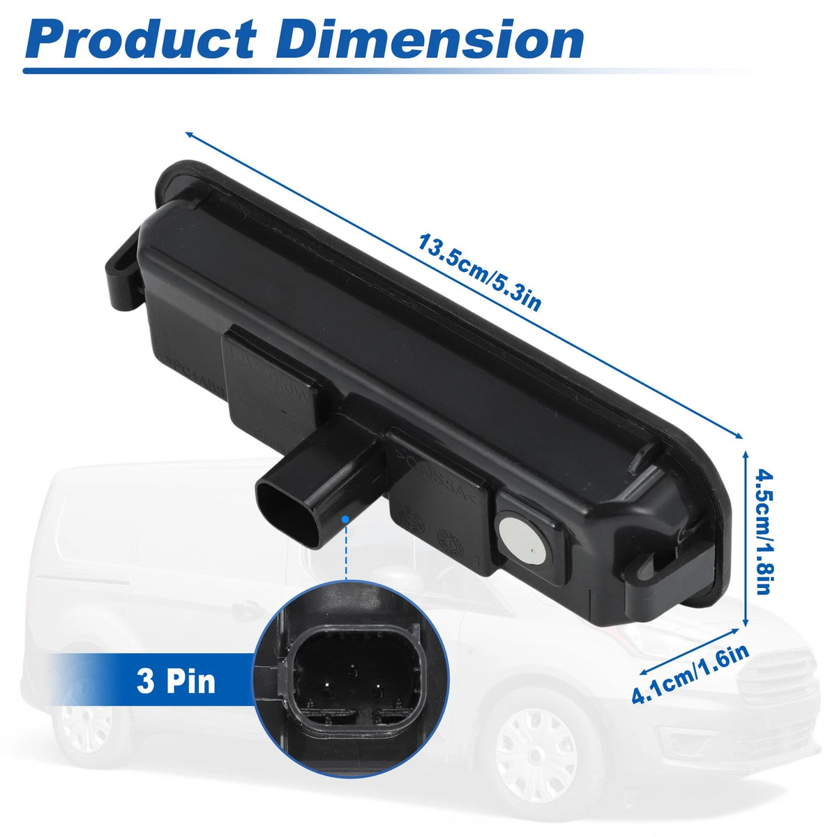 Tailgate Release Button Trunk Switch for Ford Transit Connect (2014–2023)