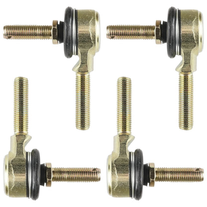2 Sets Tie Rod End Kit Replacement for Suzuki LT250 Quadrunner 250 (1985–1986)