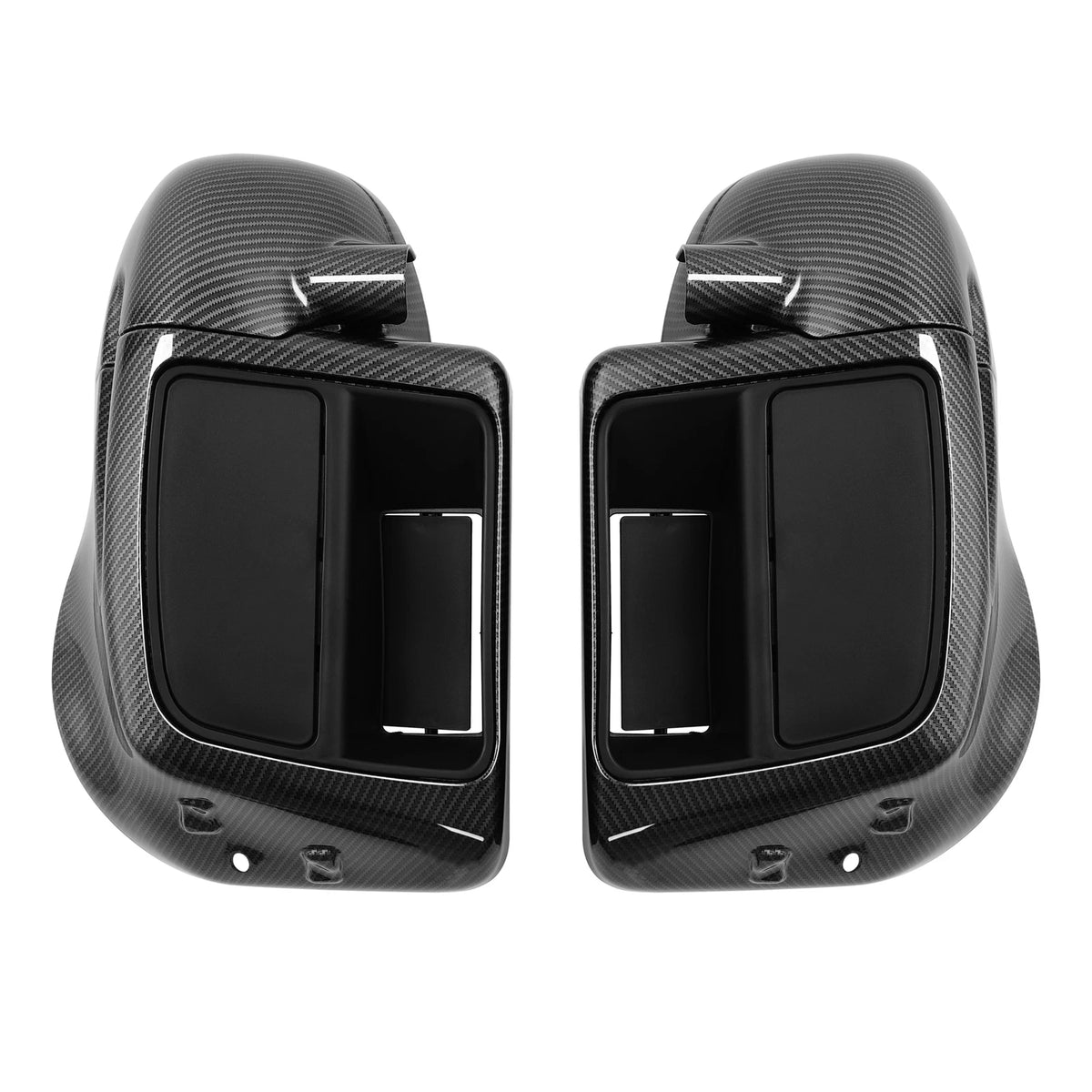 Carbon Fiber Lower Vented Fairing Glove Box for Harley Electra Glide (2014–2024)