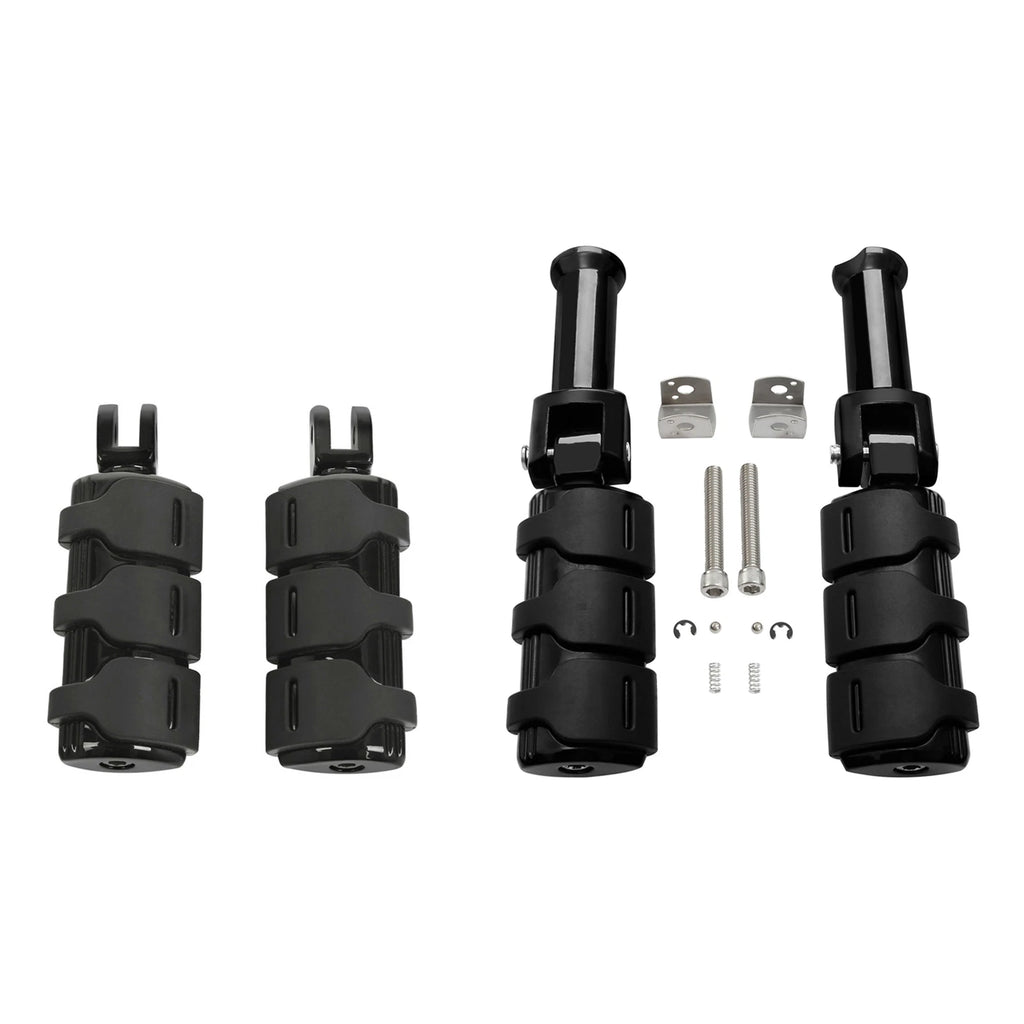 Footpeg Footrests Bracket for Harley Softail (2018–2025) Black