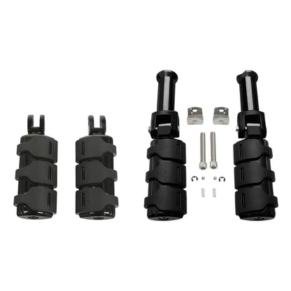 Footpeg Footrests Bracket for Harley Softail (2018–2025) Black